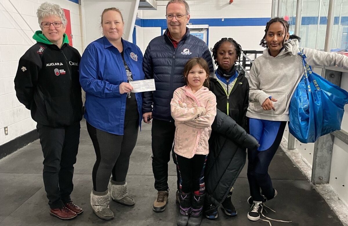ACT/UCT helps sponsor Kinsmen Speed Skating Club’s 2024 Fish Bowl