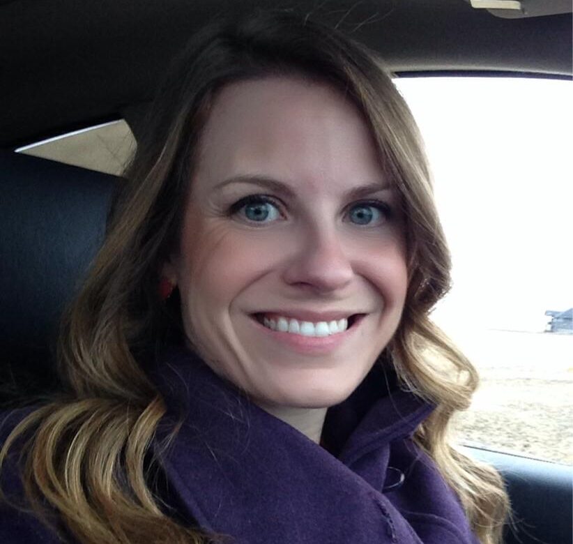 Keynote speaker and co-founder of Do More Ag, Lesley Kelly, talks about stress on the farm