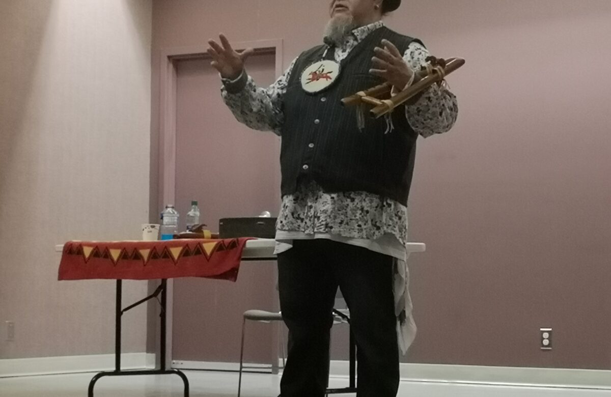 Master storyteller Dickie Yuzicapi shares his story for Aboriginal Storytelling Month