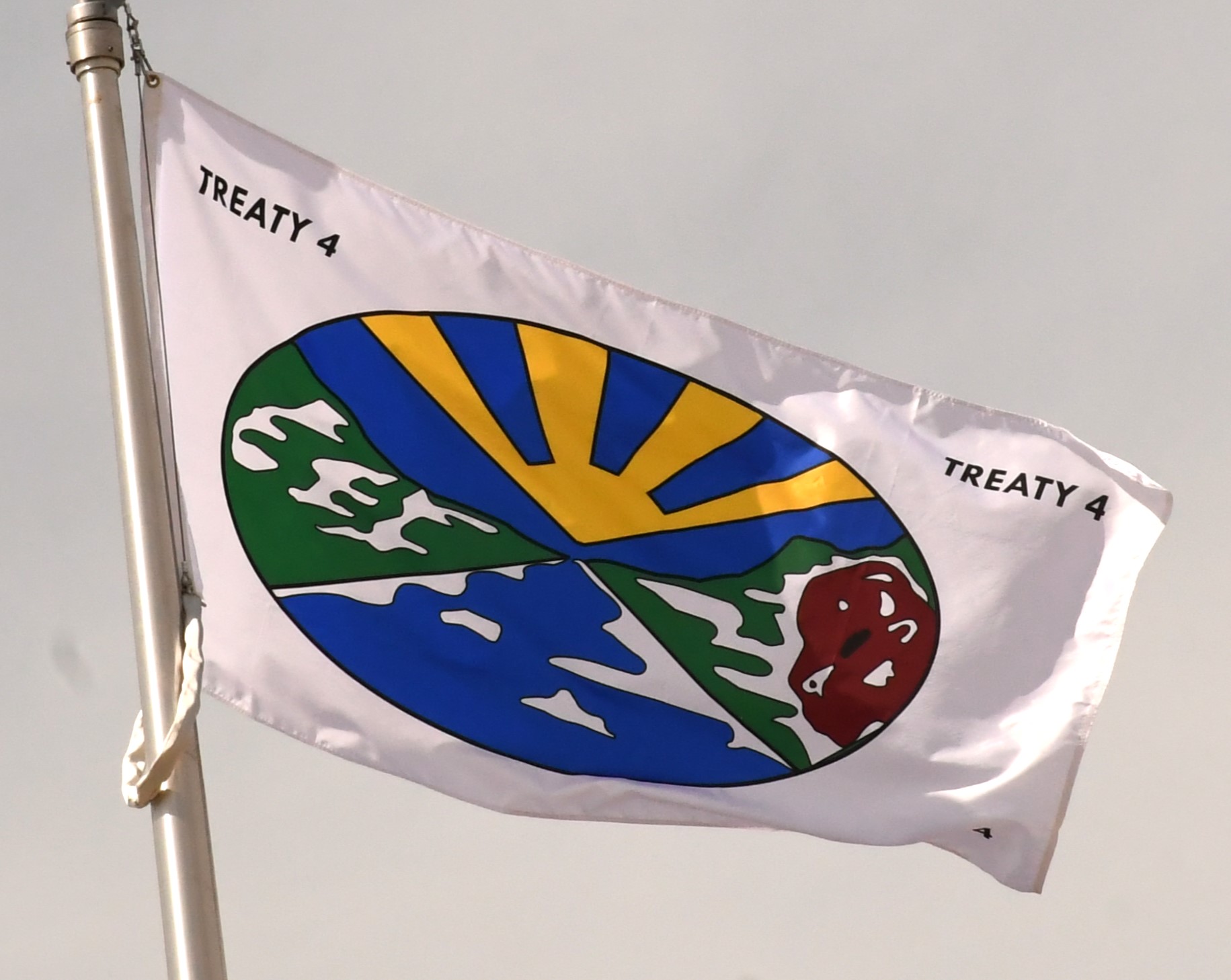 SaskGaming raises permanent Treaty 4 and Métis flags atop Casino Moose Jaw