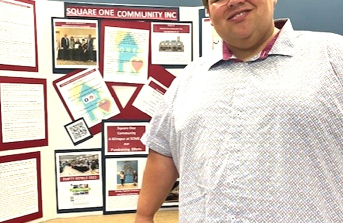 Square One Community Inc. welcomes new special projects co-ordinator, Max Eckstein