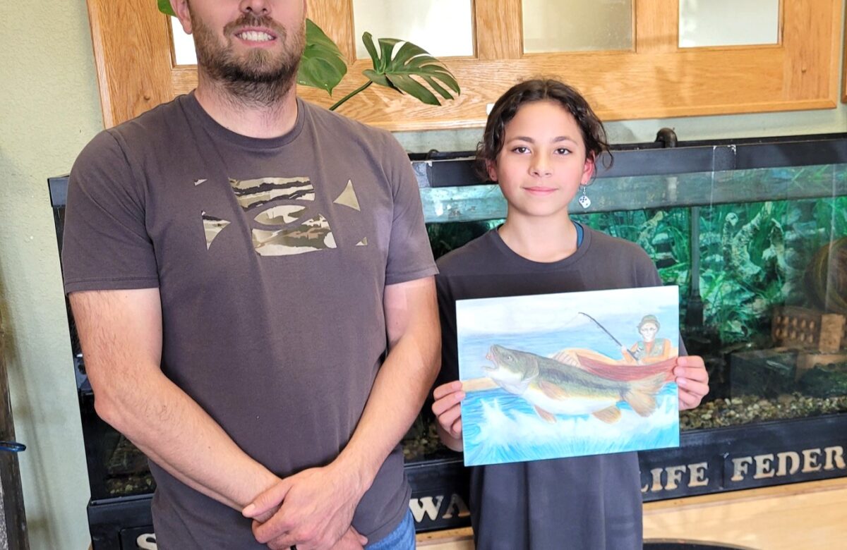 Moose Jaw student wins first place in Wildlife Federation’s 2024 Fish Art Contest