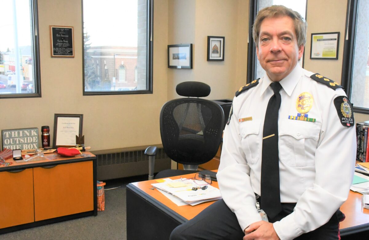 Police Chief Bourassa speaks on the significance of the MJPS’ awards ceremony