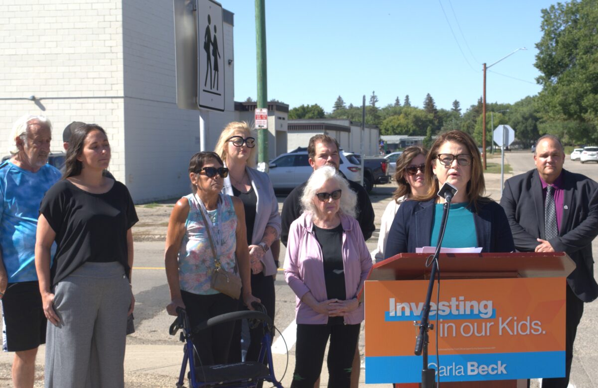 Beck promises ‘shovels in the ground’ by 2025 for St. Michael School’s replacement if elected