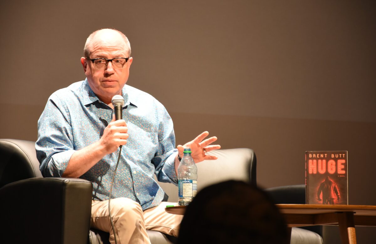 Brent Butt visits the Mae Wilson Theatre to introduce his new novel, ‘Huge