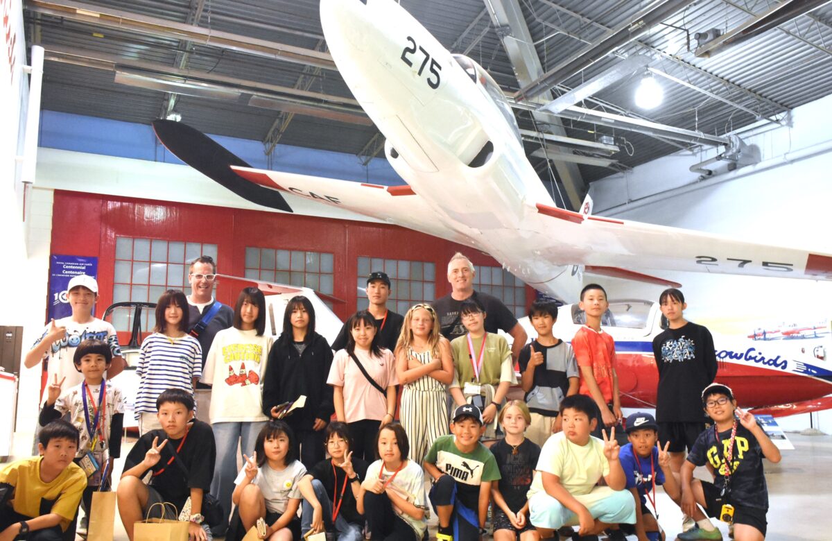 Japanese students visit Moose Jaw through former resident’s elementary school program