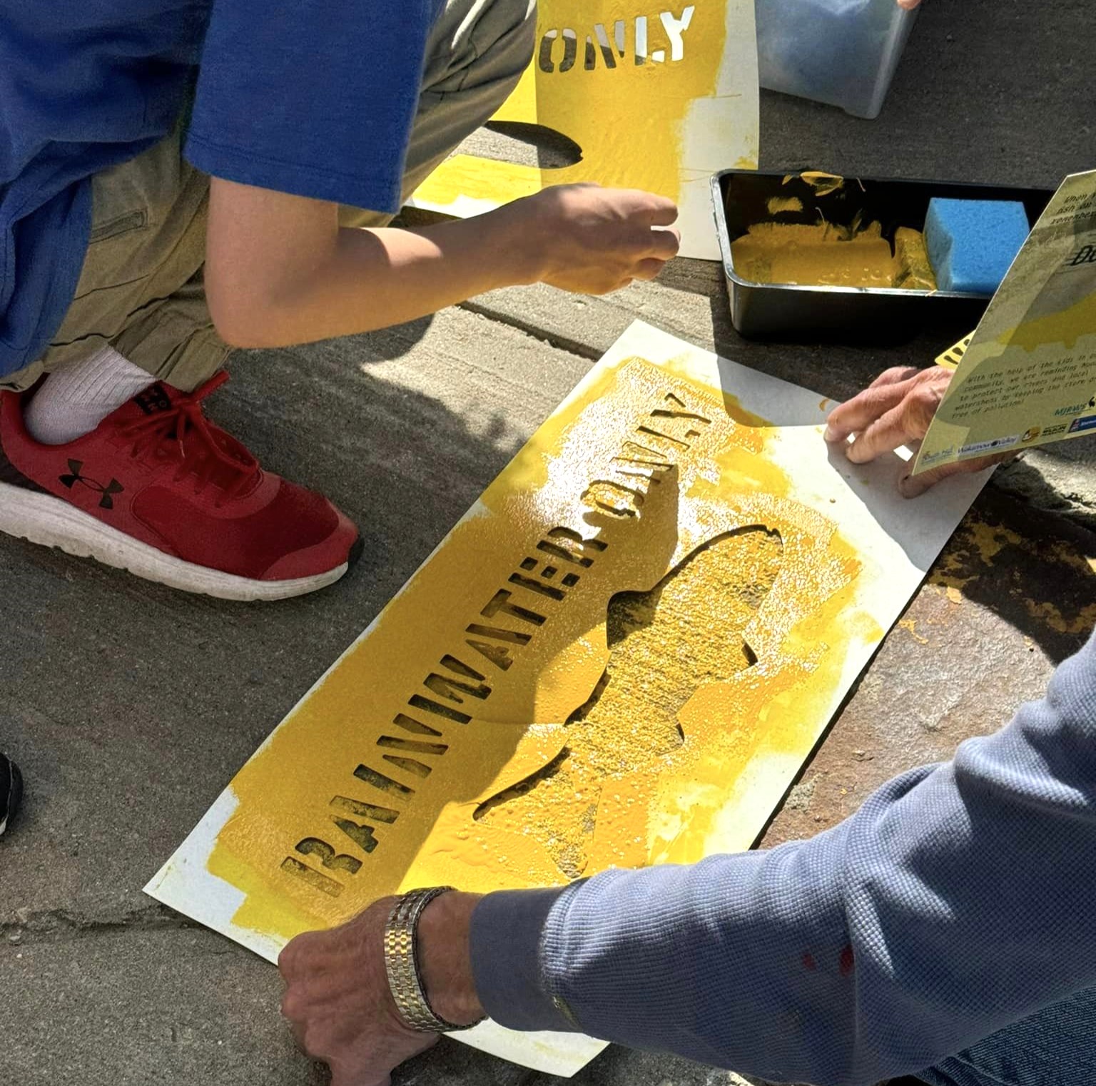 Yellow Fish Road program reminds residents about environmental impact of city storm drains