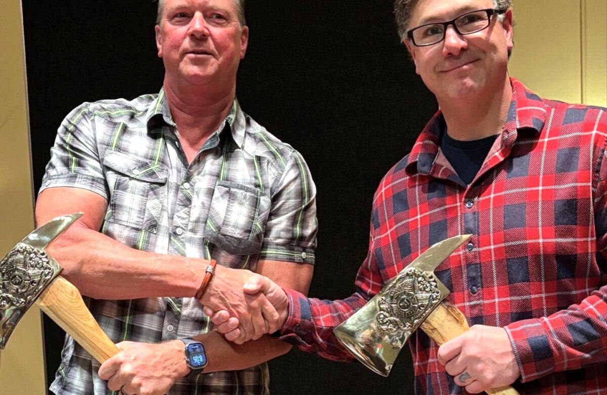 A hero’s farewell: Fire department honours the career of two longtime firefighters