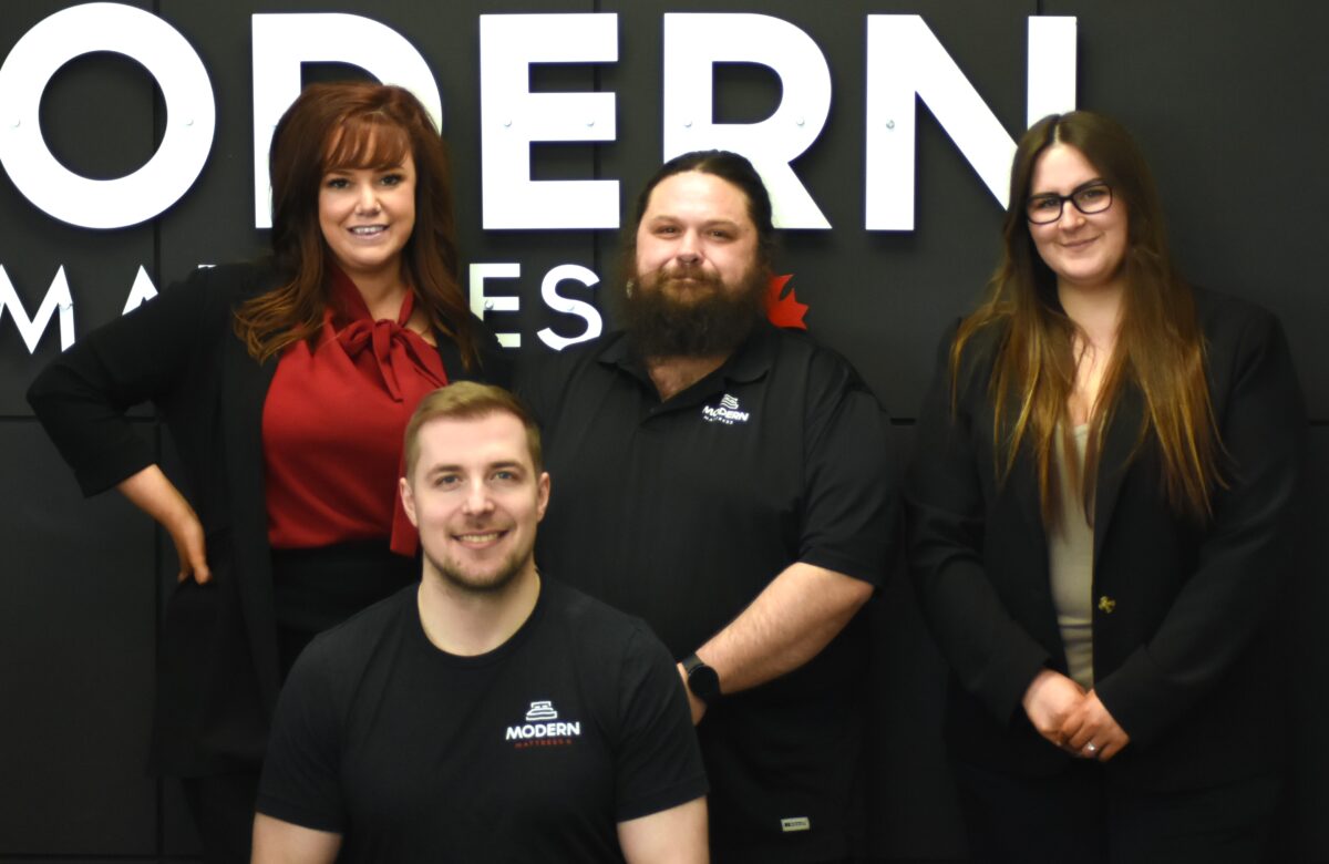 Modern Mattress hosts Running Wild Rescue for an afternoon of chili, puppies, and second chances