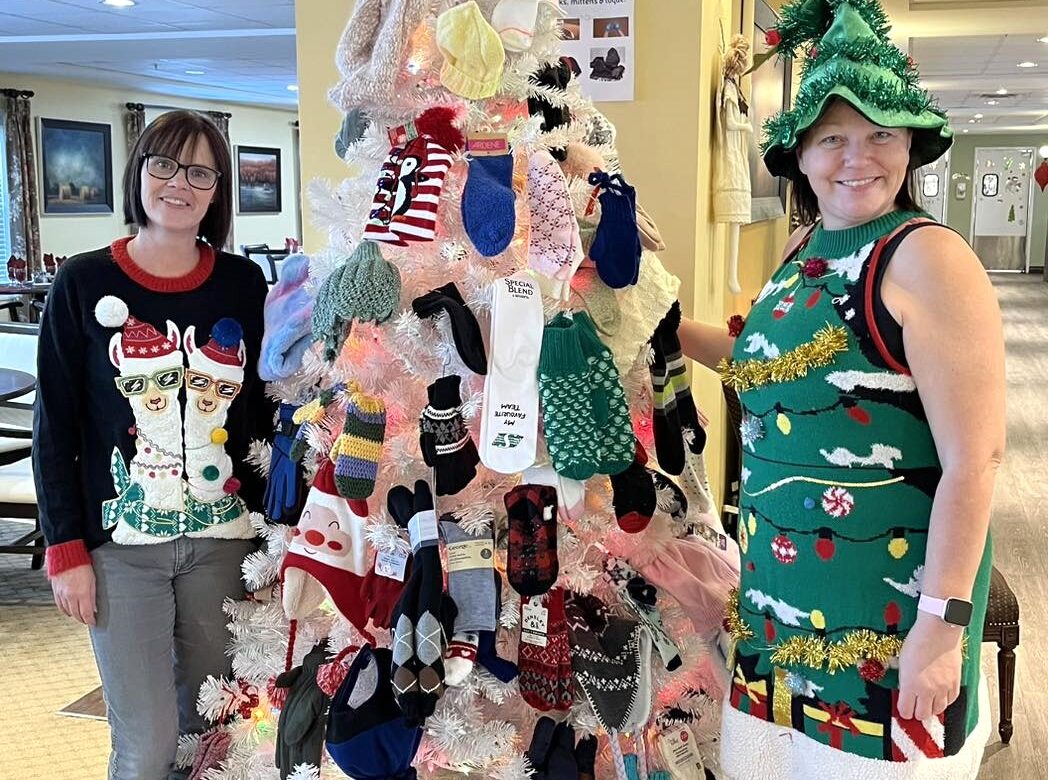 Residents at Points West Living donate warm winter clothing to Square One