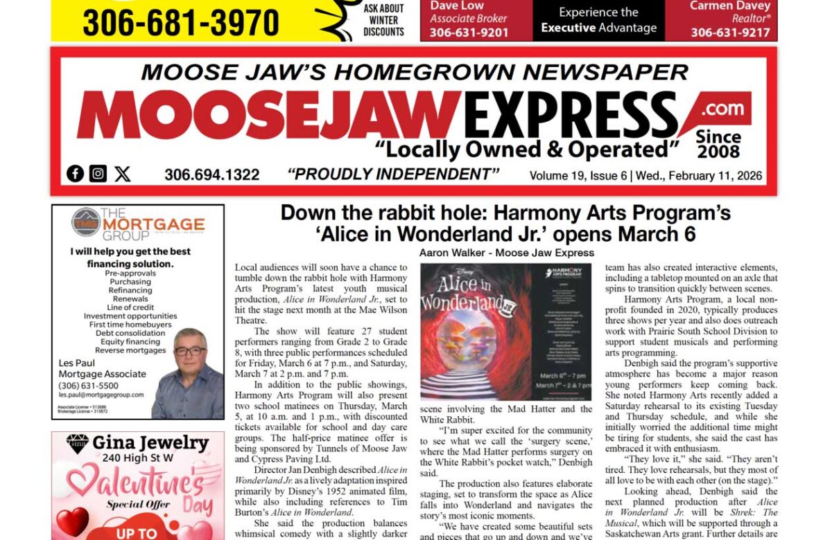 February 11, 2026 – Moose Jaw’s Homegrown Newspaper