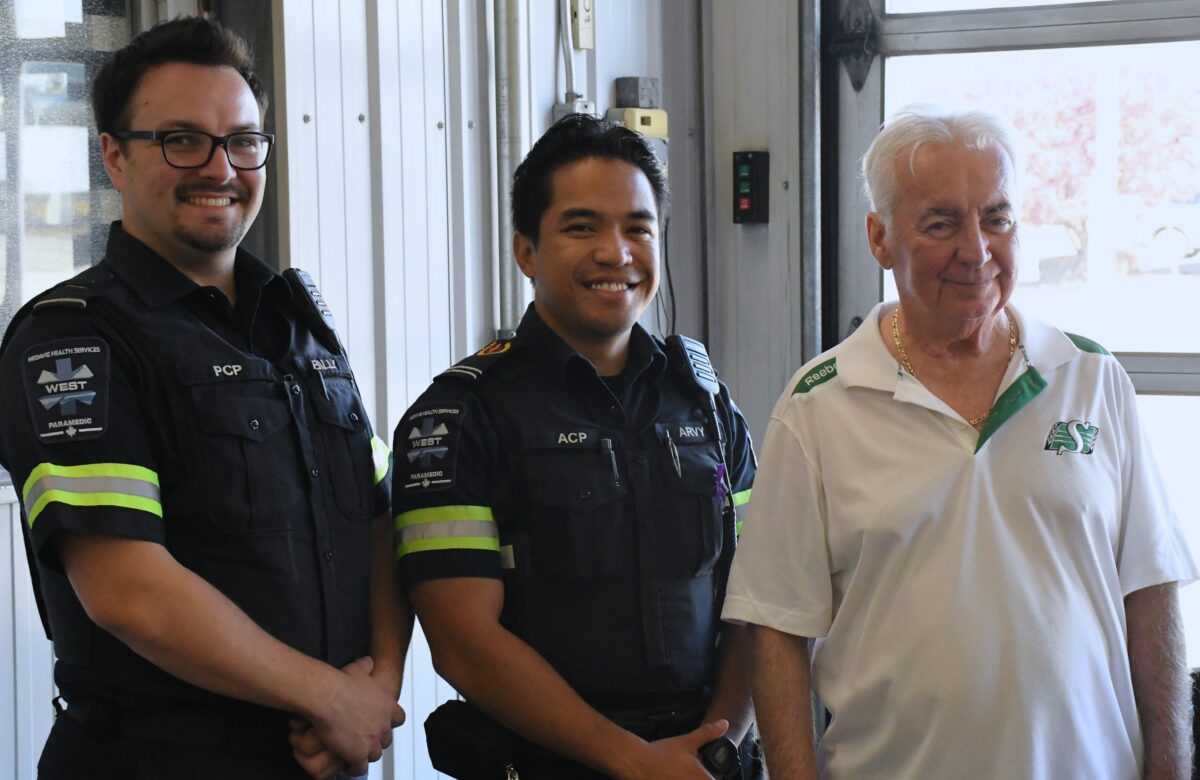 ‘They saved my life’: Rural man reunited with paramedics after near miraculous recovery