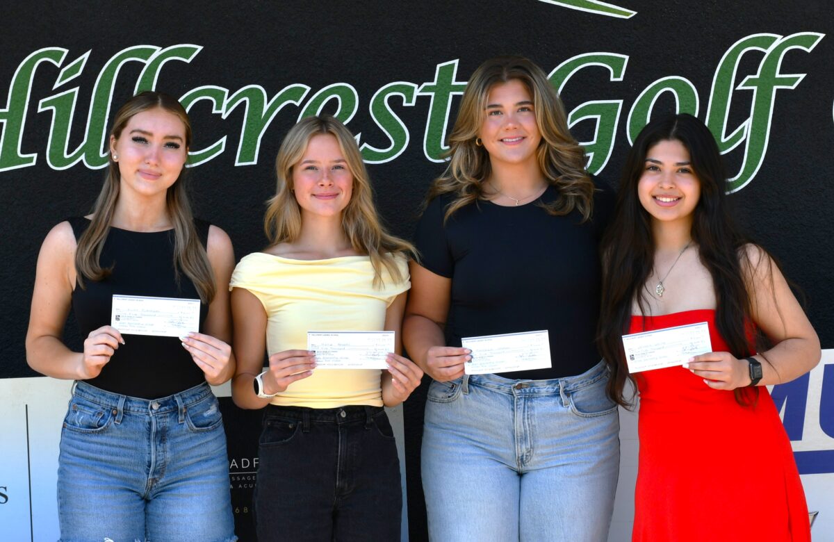 Four student athletes awarded scholarships through ‘Women Fore Women’ program