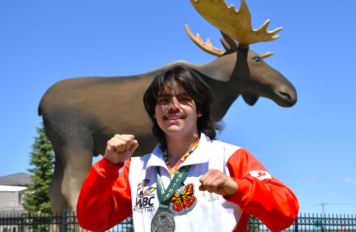Billy battles to silver, representing Moose Jaw at world Muay Thai tournament