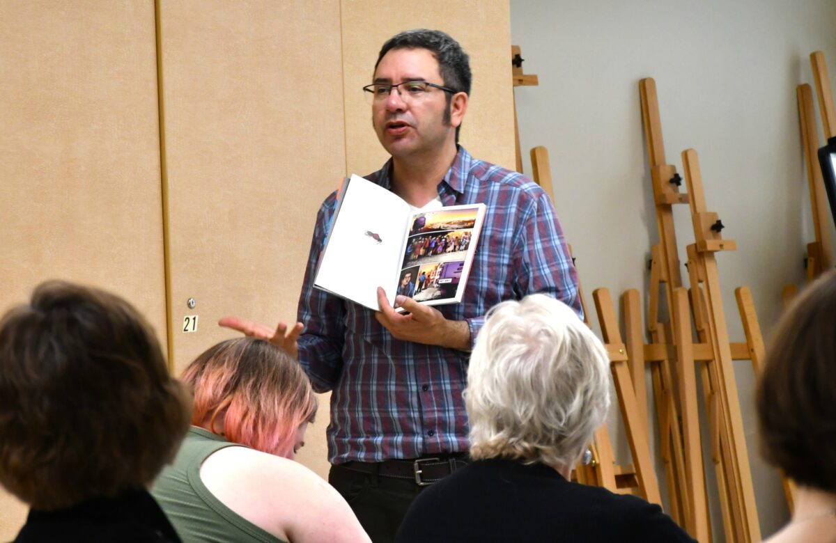 Richard Van Camp delivers storytelling masterclass at Festival of Words