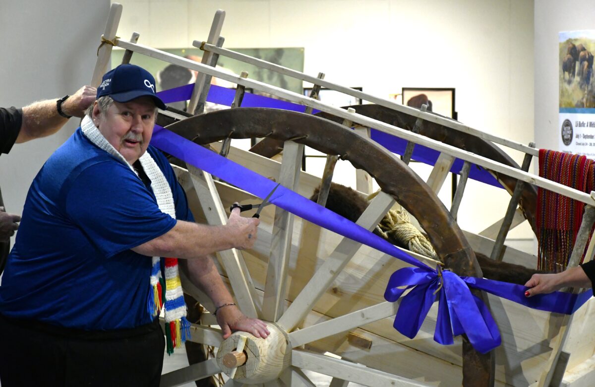 Handcrafted Métis Red River cart unveiled at Western Development Museum
