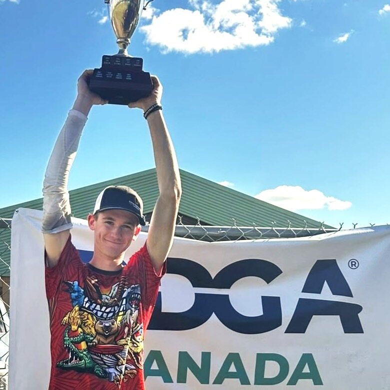 Biette’s breakout win, Sevs’ steady finish mark provincial disc golf championships