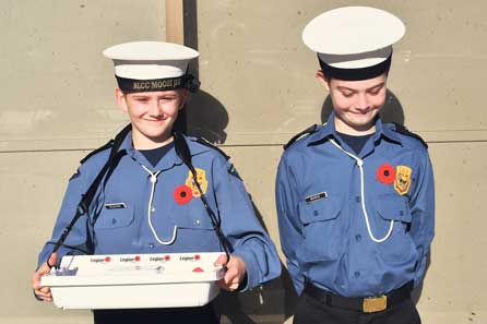 Veterans remembered as annual poppy campaign hits city streets