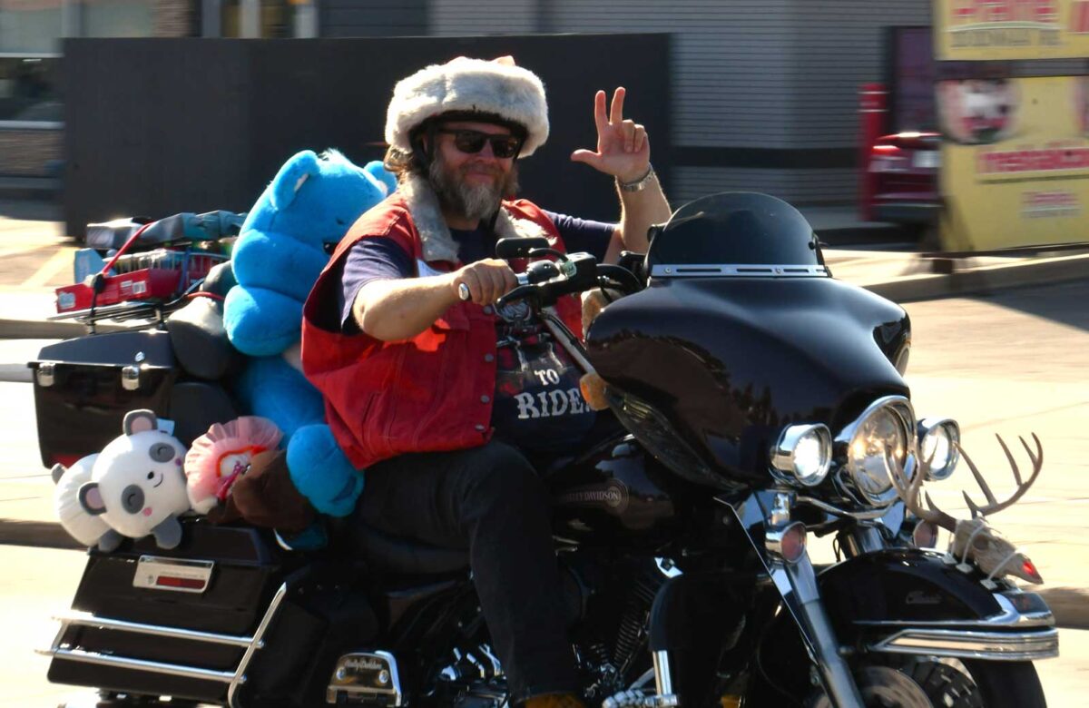 Bikers ride for kids at Moose Jaw’s 37th annual Toy Run Parade