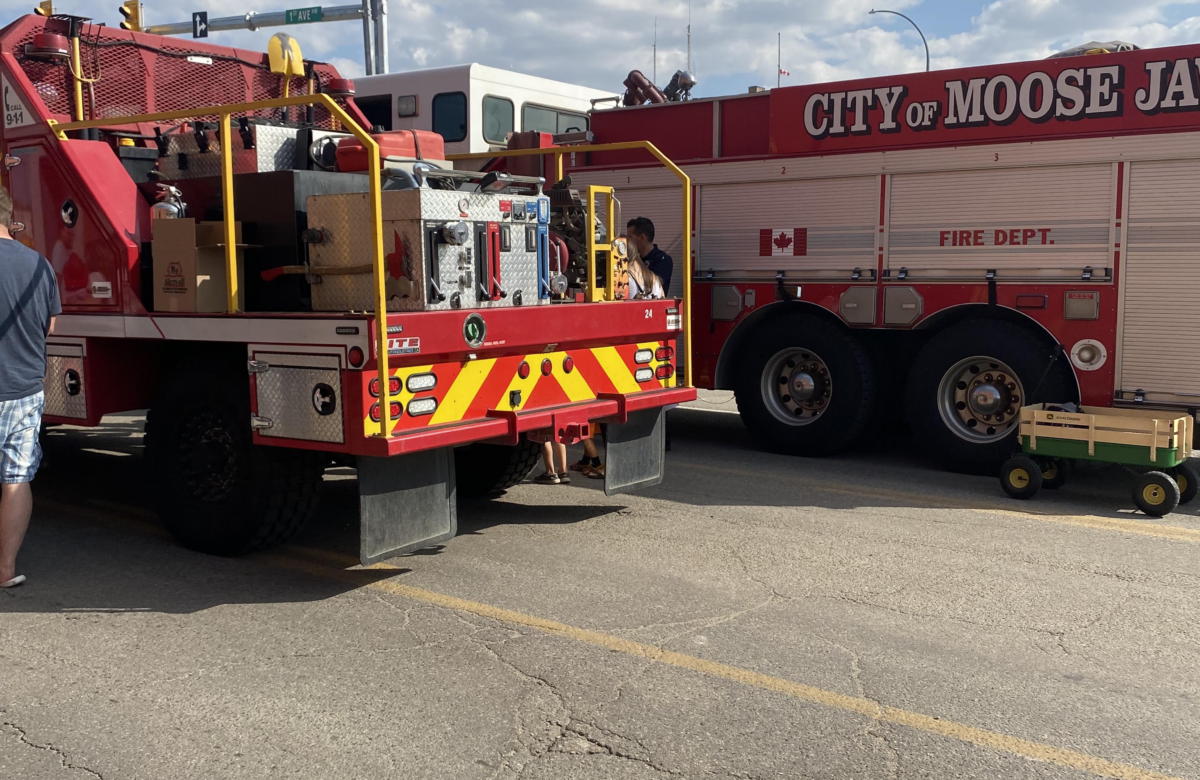Touch-a-Truck combining machinery with literacy